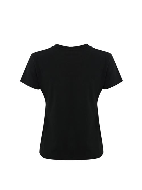 T-shirt con logo in cotone nero PINKO | 103349 A23WZ99